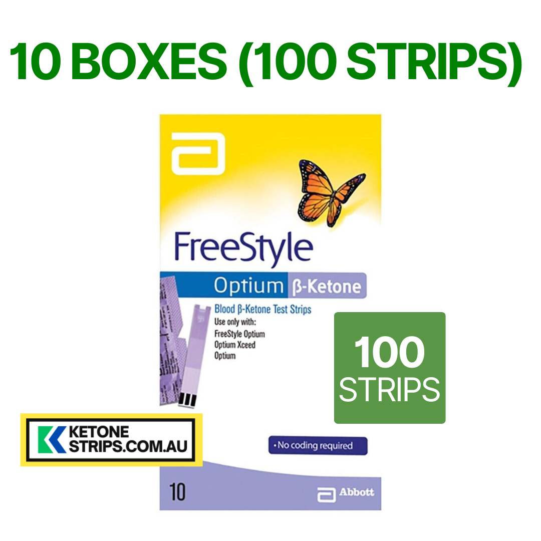 1000-Pack FreeStyle Optium Blood Ketone Test Strips – Bulk Boxed